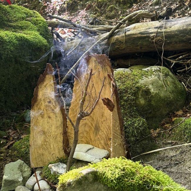 Ateliers pratique de rituel en nature avec Marguerite Lalèyê (4)