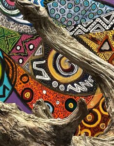 Marguerite Lalèyê dans l'Espace Oshoun à Fribourg, un lieu de soin et de reconnexion.