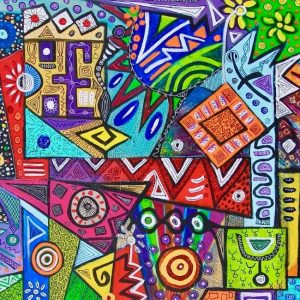 Être multiple le site-peinture